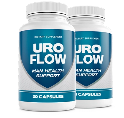 Uroflow capsules supplement bottles